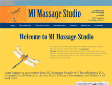 Tablet Screenshot of mimassagestudio.com